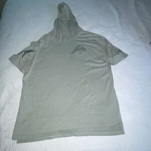 Pro Standard Atlanta Braves Green Short Sleeved Hoodie‎ Size S